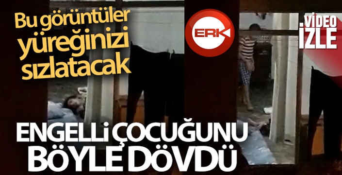 Ailesinin şiddet uyguladığı 1'i engelli 3 çocuğu polis kurtardı