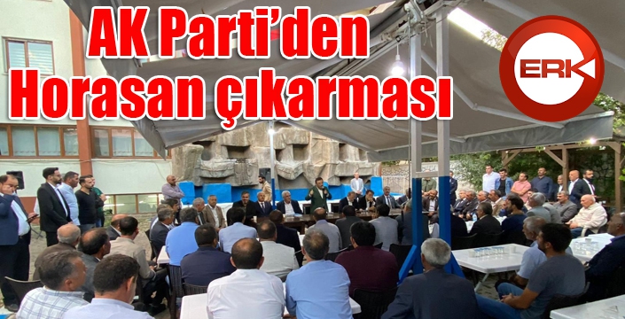 AK Parti’den Horasan çıkarması