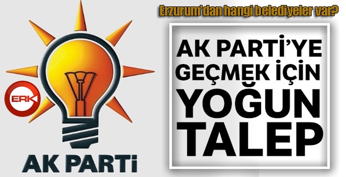 AK Parti'ye geçmek için yoğun talep