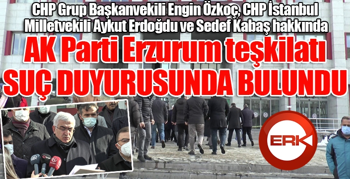 AK Parti suç duyurusunda bulundu