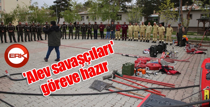 'Alev savaşçıları' göreve hazır