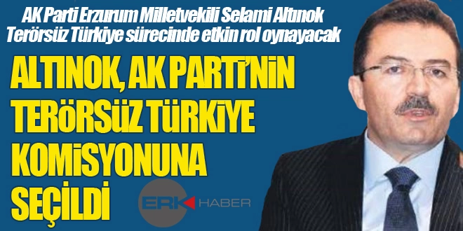 Altınok, AK Parti'nin terörsüz Türkiye komisyonunda...
