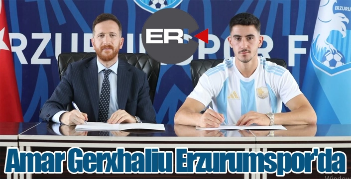 Amar Gerxhaliu Erzurumspor'da...