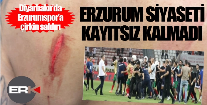 Amedspor’un çirkin saldırısına siyasiler kayıtsız kalmadı