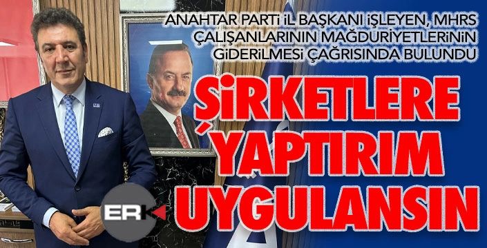 Anahtar Partisi'nden MHRS mağdurlarına destek...