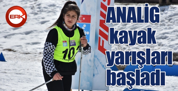 ANALİG kayak yarışları başladı