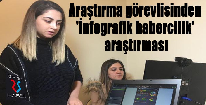 Araştırma görevlisinden 'İnfografik habercilik' araştırması