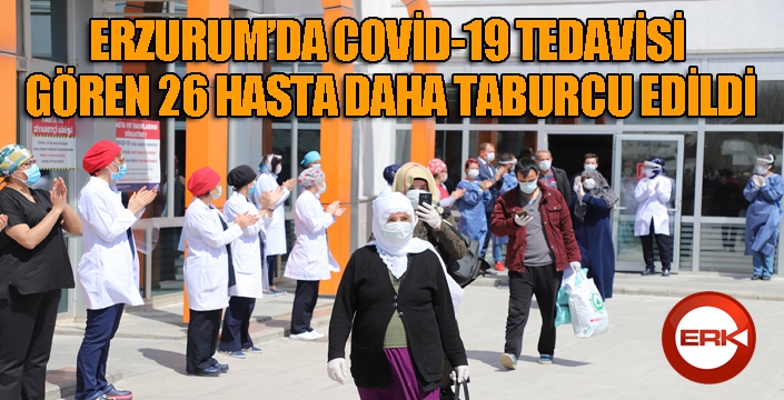 Araştırma Hastanesi 26 kişiyi daha taburcu etti