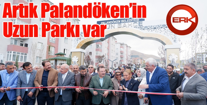 Artık Palandöken’in Uzun Parkı var