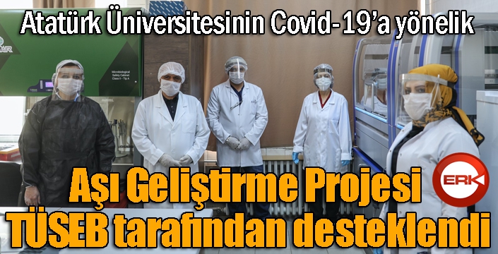 Aşı Geliştirme Projesi TÜSEB tarafından desteklendi