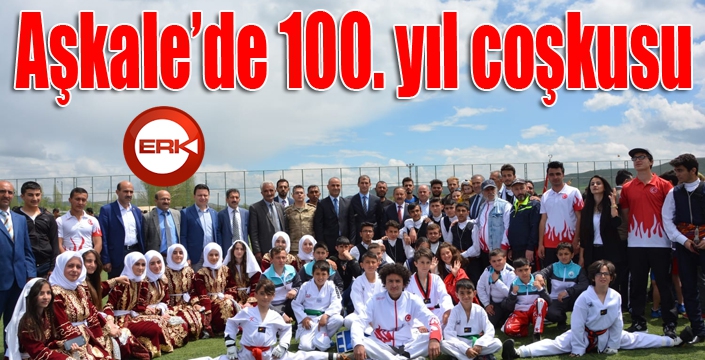 Aşkale’de 100. yıl coşkusu