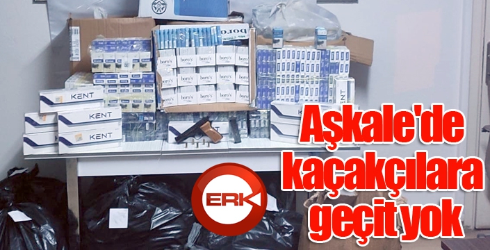 Aşkale'de kaçakçılara geçit yok