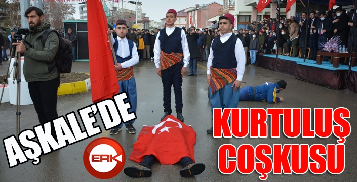 Aşkale’de kurtuluş coşkusu