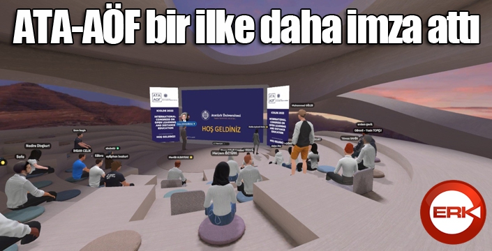 ATA-AÖF bir ilke daha imza attı