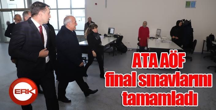 ATA AÖF, final sınavlarını tamamladı