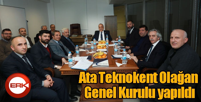 Ata Teknokent Olağan Genel Kurulu yapıldı