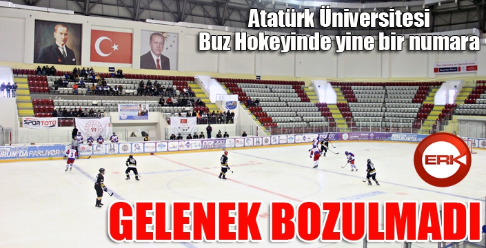 Atatürk Üniversitesi, Buz Hokeyinde yine bir numara 