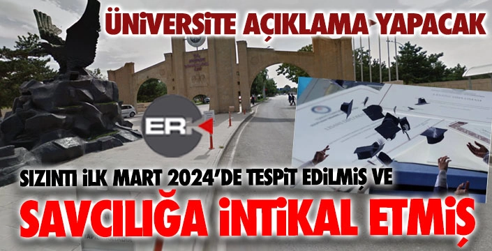 Atatürk Üniversitesi Mart 2024'te suç duyurusunda bulunmuş...