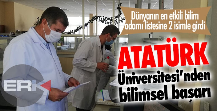 Atatürk Üniversitesi'nde akademik başarı