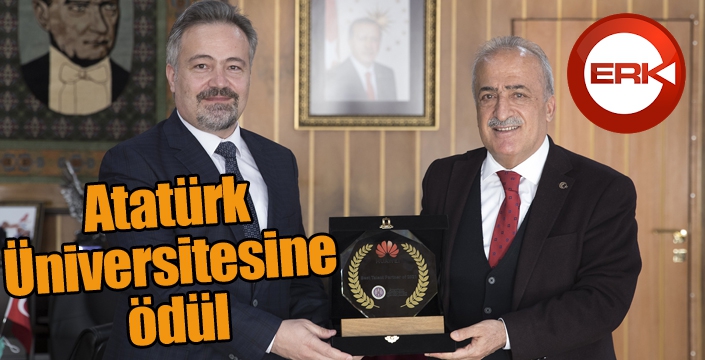 Atatürk Üniversitesine ödül