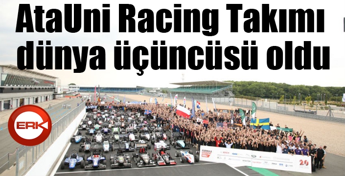 AtaUni Racing Takımı Dünya 3.sü Oldu