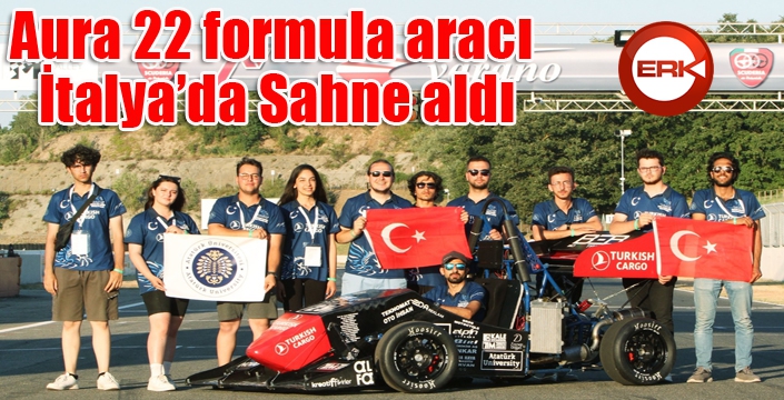 Aura 22 formula aracı İtalya’da sahne aldı