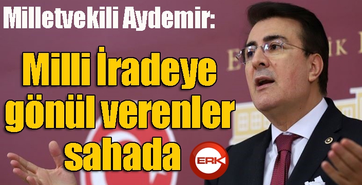 Aydemir’den iftira siyasetine sert tepki