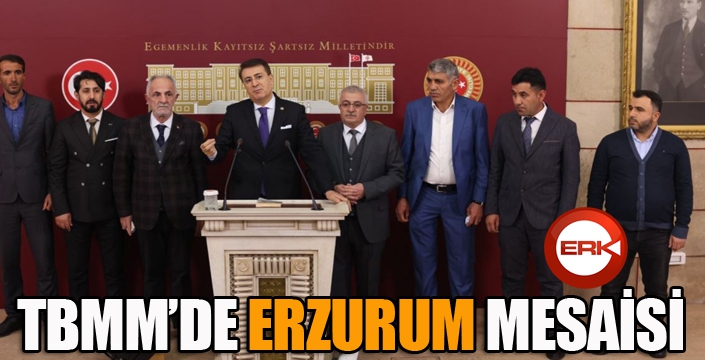 Aydemir’den TBMM’de Erzurum mesaisi