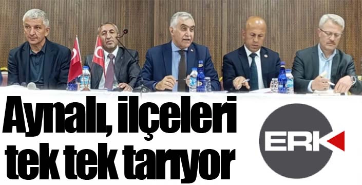 Aynalı, İlçeleri tarıyor