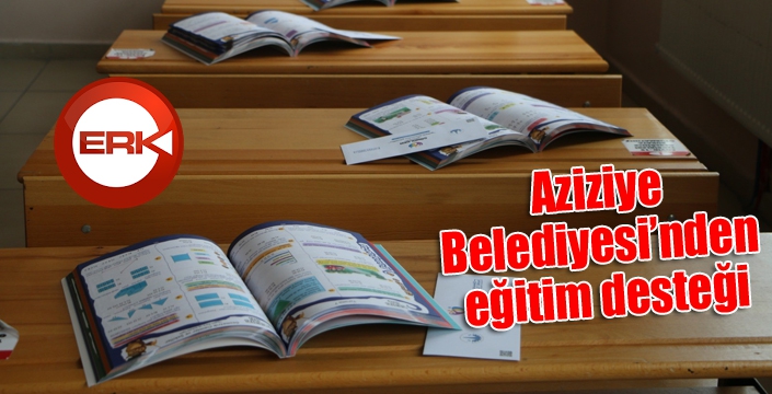  Aziziye Belediyesi’nden eğitim desteği