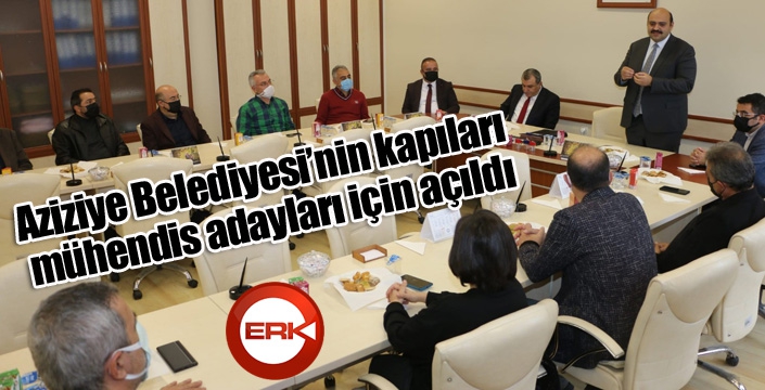 Aziziye Belediyesi’nin kapıları mühendis adayları için açıldı