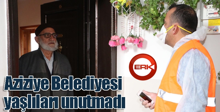 Aziziye Belediyesi yaşlıları unutmadı