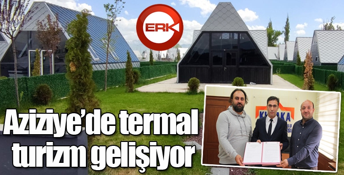 Aziziye’de termal turizm gelişiyor