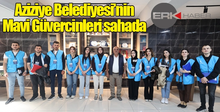 Aziziye'nin mavi güvercinleri...