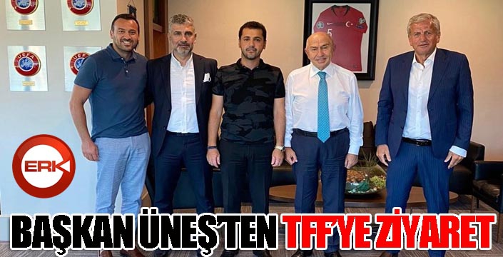 B.B. Erzurumspor Kulübü’nden TFF Başkanı Nihat Özdemir’e nezaket ziyareti