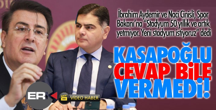 Bakan Kasapoğlu'na tepki... Aydemir ve Cinisli'ye cevap bile vermedi!