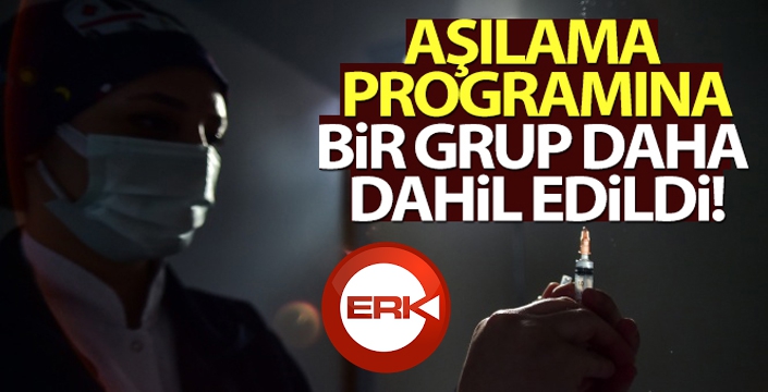 Bakan Koca açıkladı! Aşılama programına bir grup daha dahil edildi