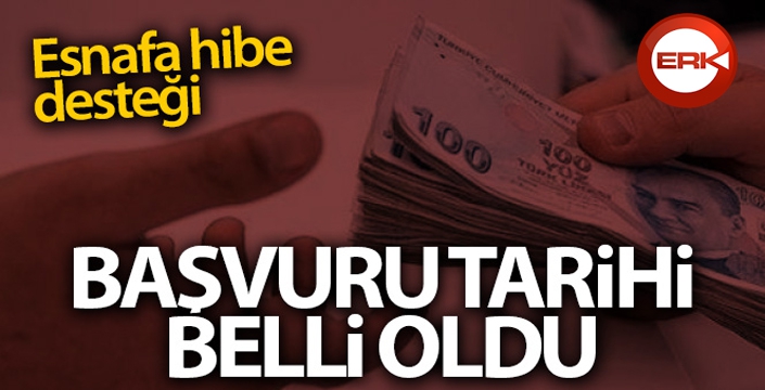 Bakan Muş açıkladı! Esnafa hibe başvurusu 25 Mayıs'ta başlıyor