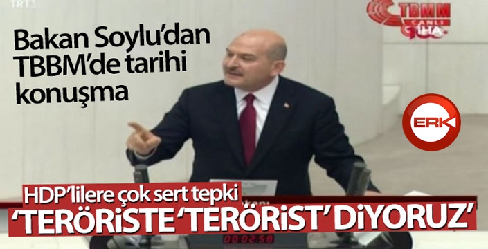 Bakan Soylu: 'Teröriste 'terörist' diyoruz'