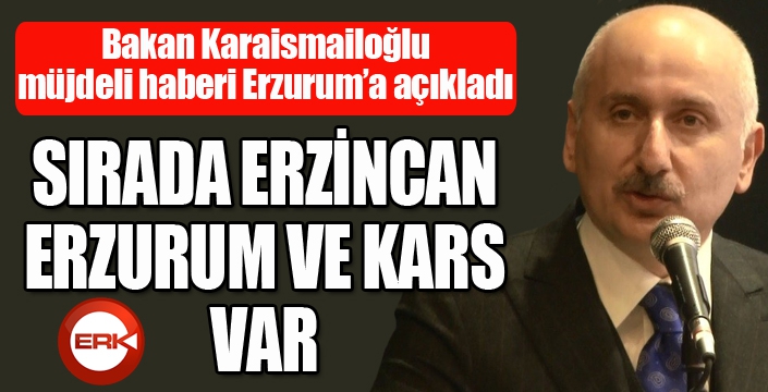 Bakan tarih verdi... ''2022'de başlıyoruz...''