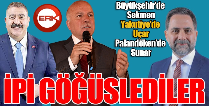 Başkan Sekmen 3. kez Büyükşehir Belediye Başkanı oldu