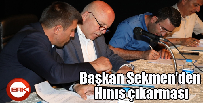 Başkan Sekmen’den Hınıs çıkarması