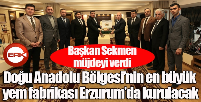 Başkan Sekmen müjdeyi verdi