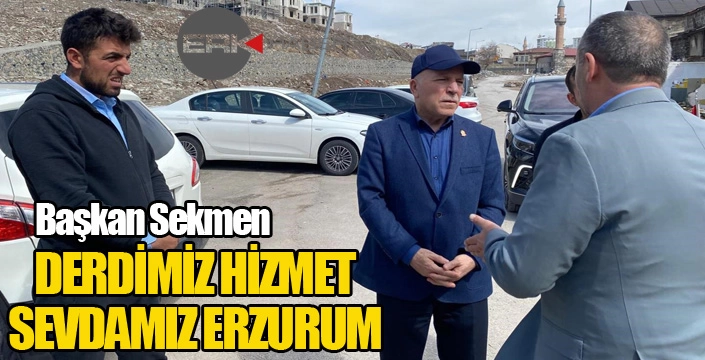 Başkan Sekmen; 