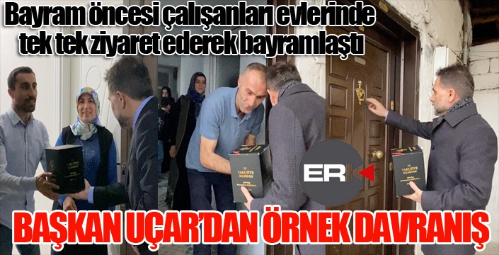 Başkan Uçar’dan örnek davranış