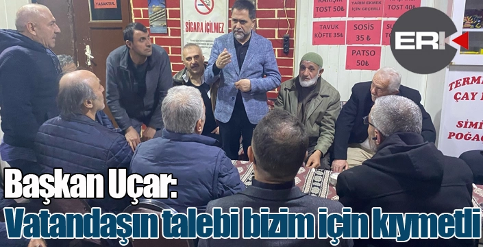 Başkan Uçar; 