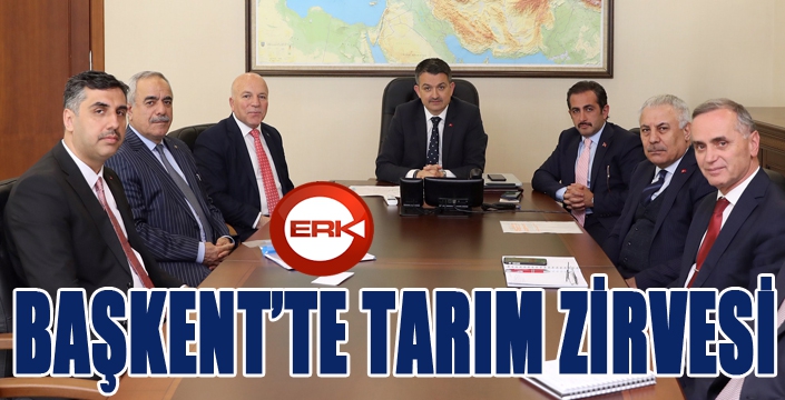 Başkent’te tarım zirvesi