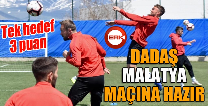 BB Erzurumspor Evkur Yeni Malatyaspor maçı hazırlıklarını tamamladı