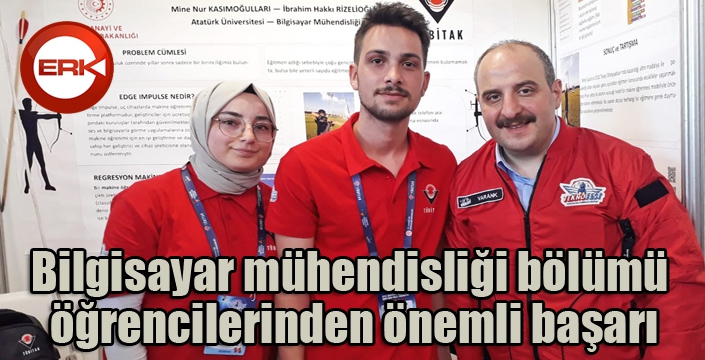 Bilgisayar mühendisliği bölümü öğrencilerinden önemli başarı