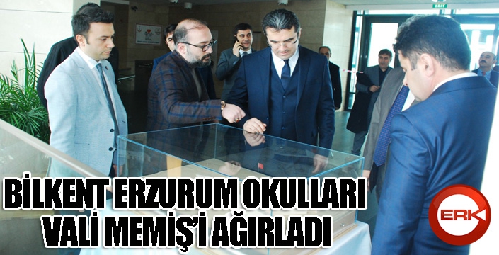 Bilkent Erzurum Okulları Vali Memiş'i ağırladı...